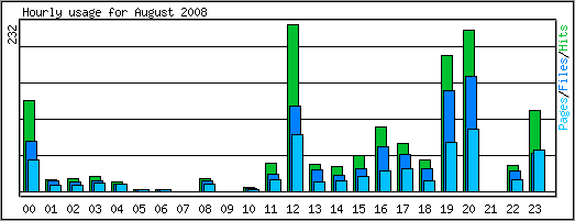 Hourly usage