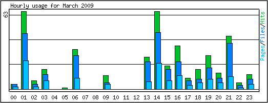 Hourly usage