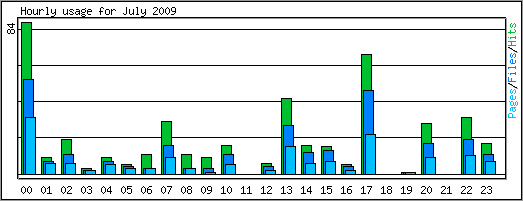 Hourly usage