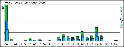 Hourly usage