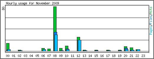 Hourly usage