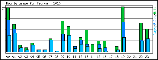 Hourly usage