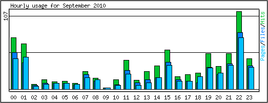 Hourly usage